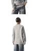 CTB Retro Sweter z Gwiazdą Piwną i Rozgwiazdą - Unisex Luźny Krój z Haftem Muszli na Jesień/Zimę