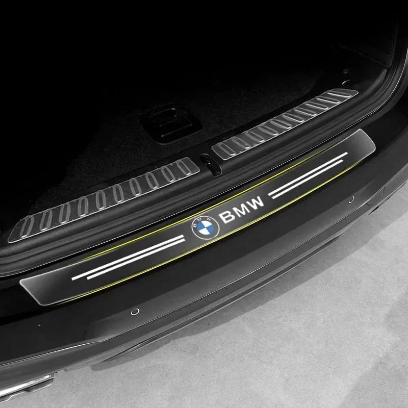 2025 E46 For BMW 1Pcs Transparent Car Trunk Badge Protective Sticker Auto Goods For BMW F10 F30 F25 F26 G15 G14 G22 G30 G32 F34