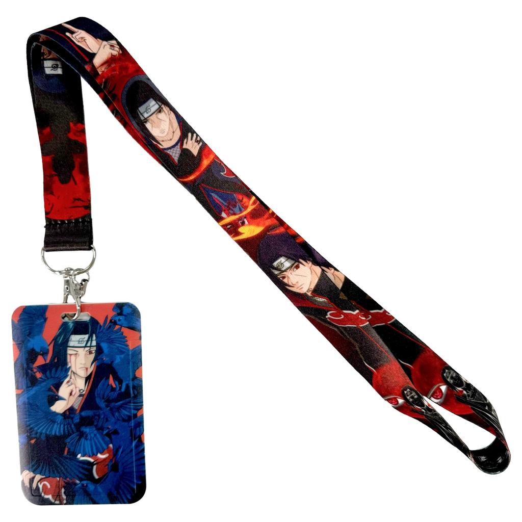 Anime Kreslený Držák na Identifikační Kartu Klíčenky Šňůrka na Krk Pro Průkazku Anime Držák na Kreditní Kartu Klíčenka Popruhy