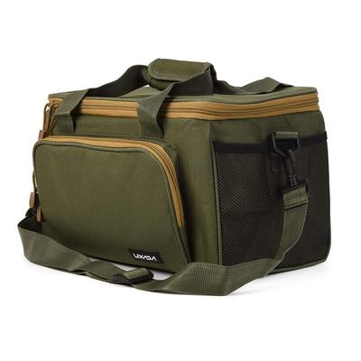 Lixada Fishing Bag, Fishing Tackle Bag, Shoulder Bag, Large Capacity, Multifunctional, for Fishing, Outdoor Activities, Mountaineering, and Travel