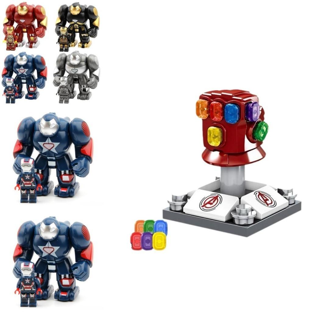 800+ Piece Avengers Iron Man 3 Dr. Strange 2 Hawkeye Thor 4 Lego-compatible Building Blocks Toy