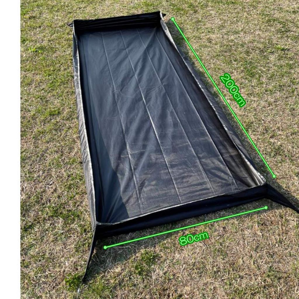 [SCGEHA] Living Sheet, Tent Sheet, Single-Person Tent Mat, Inner Mat, Tent Ground Sheet, Waterproof, Lightweight, with Storage Bag