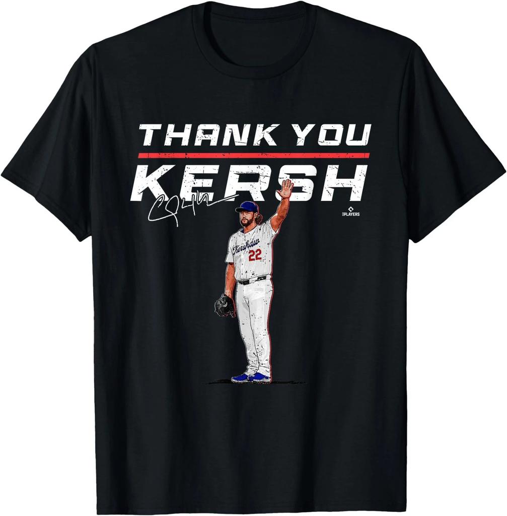 Thank You Kersh Clayton Kershaw Los Angeles Baseball MLBPA T-Shirt