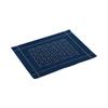 Olympus Thread Embroidery Kit Placemat Kikko Navy 33cm X 167cm "Sashiko Kit Pattern" Blue, 43cm,