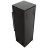Freestanding Stove KRATKI REN S Left 7kW Ø150 Black Install Kit