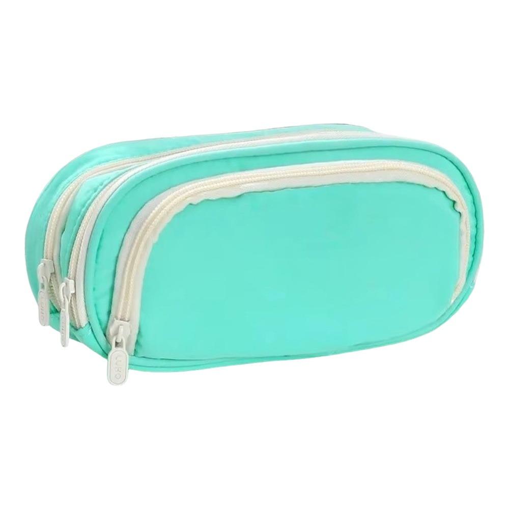 Пенал Oxford с выдвижной секцией и отделениями Сумка для канцелярских принадлежностей Водонепроницаемый Большая вместимость Органайзер для канцелярских принадлежностей Студенческий