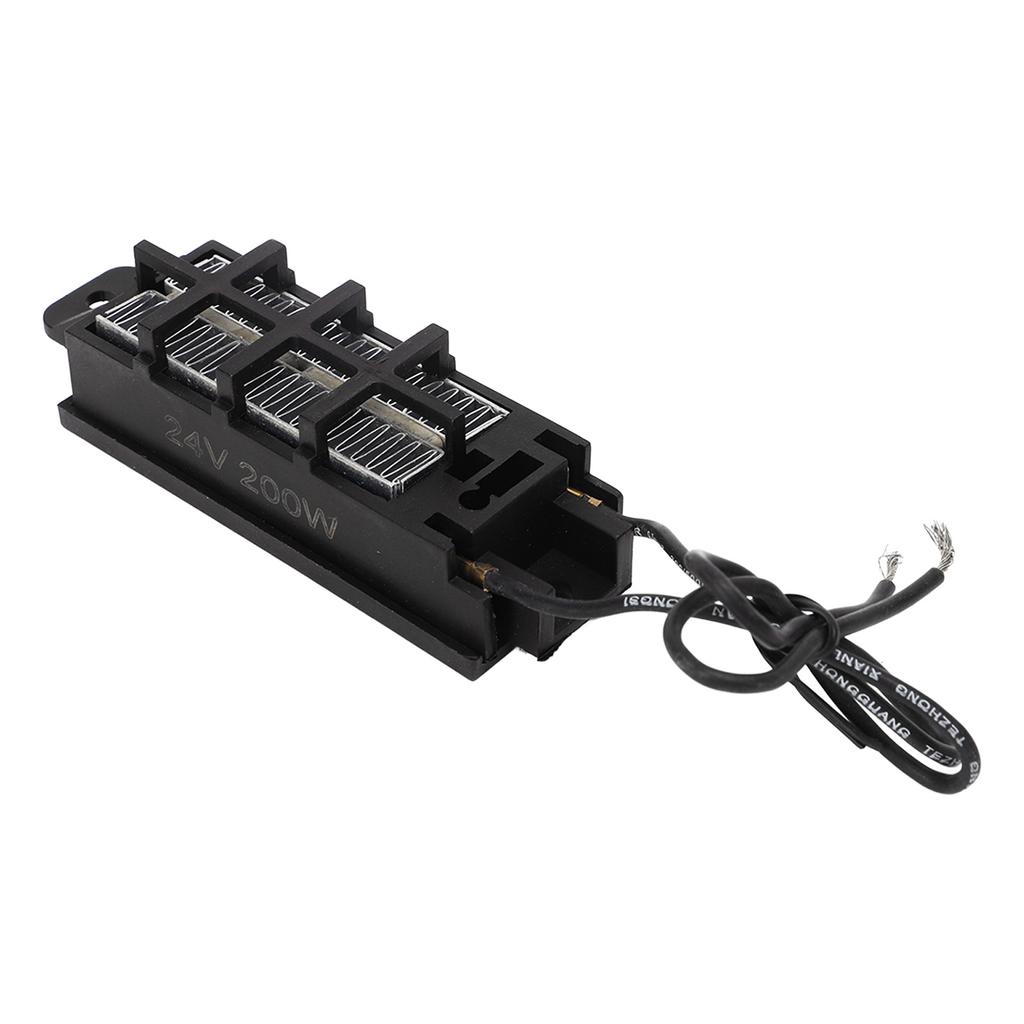 24V 200W PTC Heating Element Auto Constant Temperature Insulated Portable Ceramic Air Heater