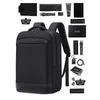 Oxford Cloth Business Laptop Backpack With Waterproof Design For Professionals And Travel