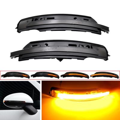 2x LED Rétroviseur Latéral Indicateur Clignotant Répétiteur Dynamique Clignotant pour Porsche Macan 2014 2015 2016 2017-2020