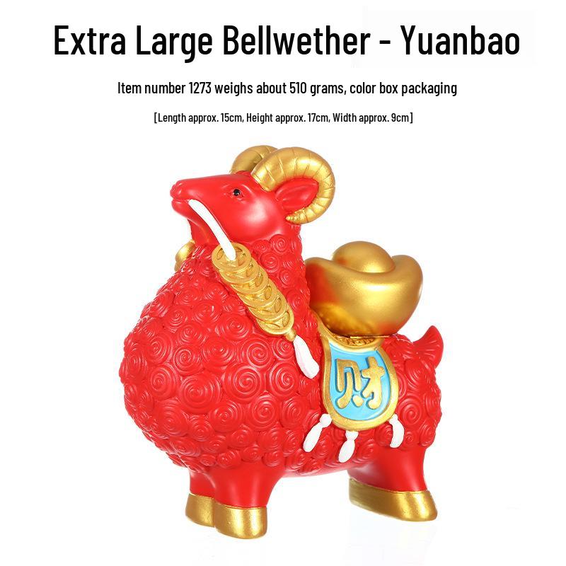 Guochao Rotatable Zodiac Sheep Mascot Phone Holder - Creative Desktop Souvenir Gift