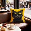 Animal a Cat with Glasses Cushion Cover Decorative Cushions Covers Cover Sofa X Pillow  Piece X X Pillowcase