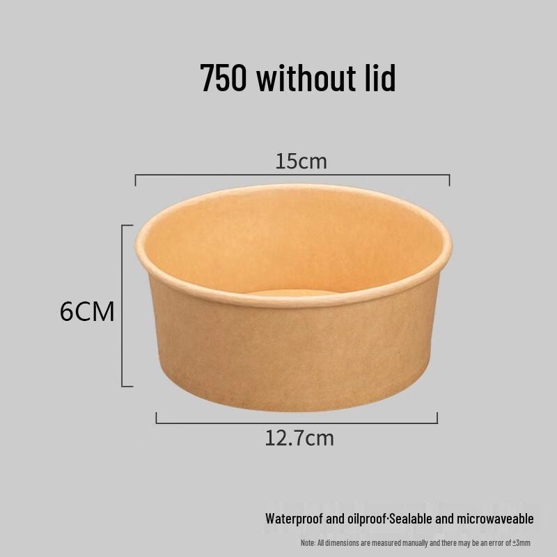 

Miaojiayi Disposable Kraft Paper Takeout Boxes