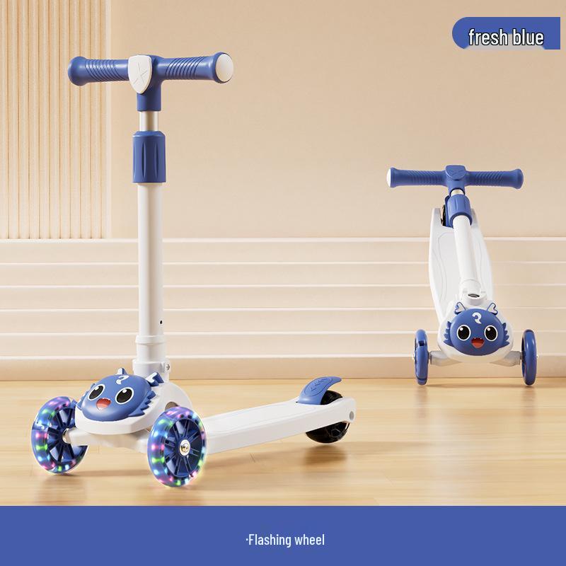 

Регулируемый детский самокат с сиденьем для детей в возрасте 1-8 лет - Игрушка для катания и сидения для мальчиков и девочек