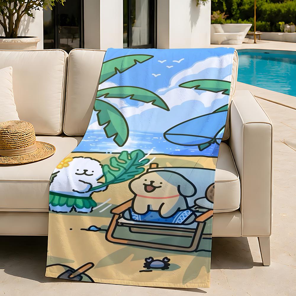 Animal M-Maltese Towel Beach Towel, Quick Drying Absorbent Bath Towel For Swim,Gym,Camping,Outdoor Hot