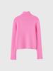 GENERALIDEA Daily Ribbed Turtleneck Pullover [Pink] / Wbe4L05525