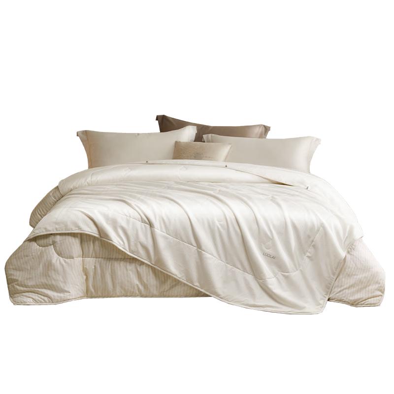 LUOLAI Silk-Wool 2-in-1 Duvet Set