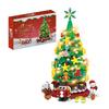 Anniversary Christmas Tree Light Up Building Blocks Toy