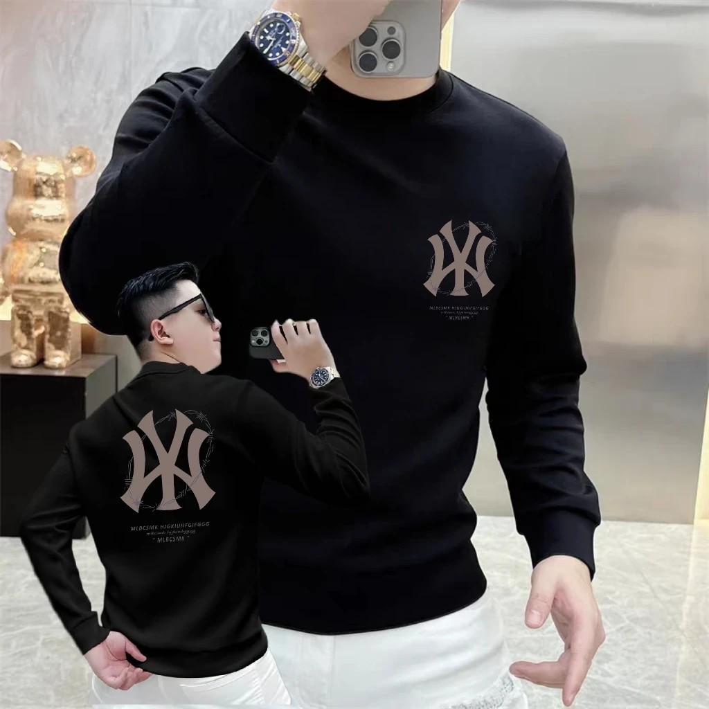 Men s Fall/Winter Trendy Loose-Fit Velvet-Lined Hoodie L