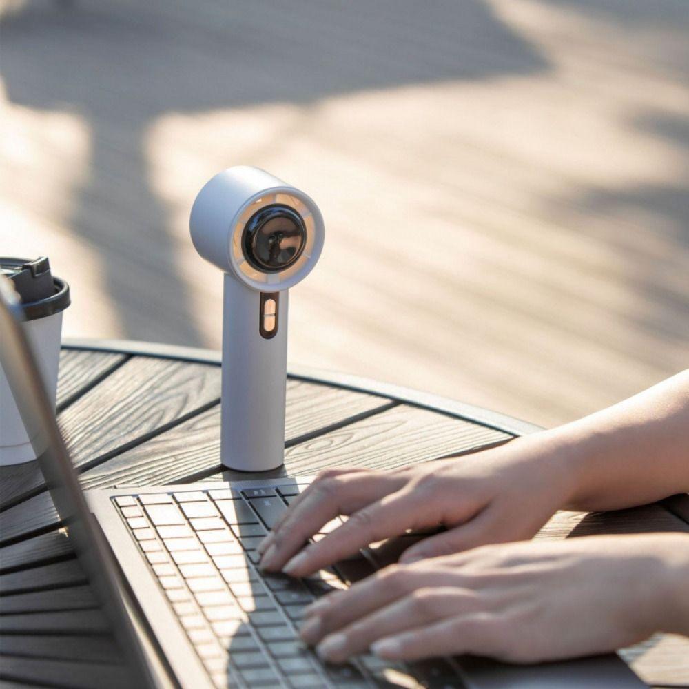 Ultra-Quiet Personal Cooling Fan Powerful Wind Cooling and Ice Pack Fan Small Electric Fan  Office