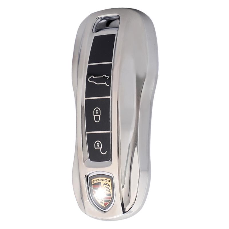 Compatible Porsche Key Case Shell for New and Old Models - 20 Cayenne, 911, Panamera.