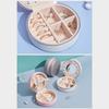 PU Jewelry Box with Mirror Necklace Ring Holder Earrings Ear Studs Organizer Gift Packaging Case Travel Business
