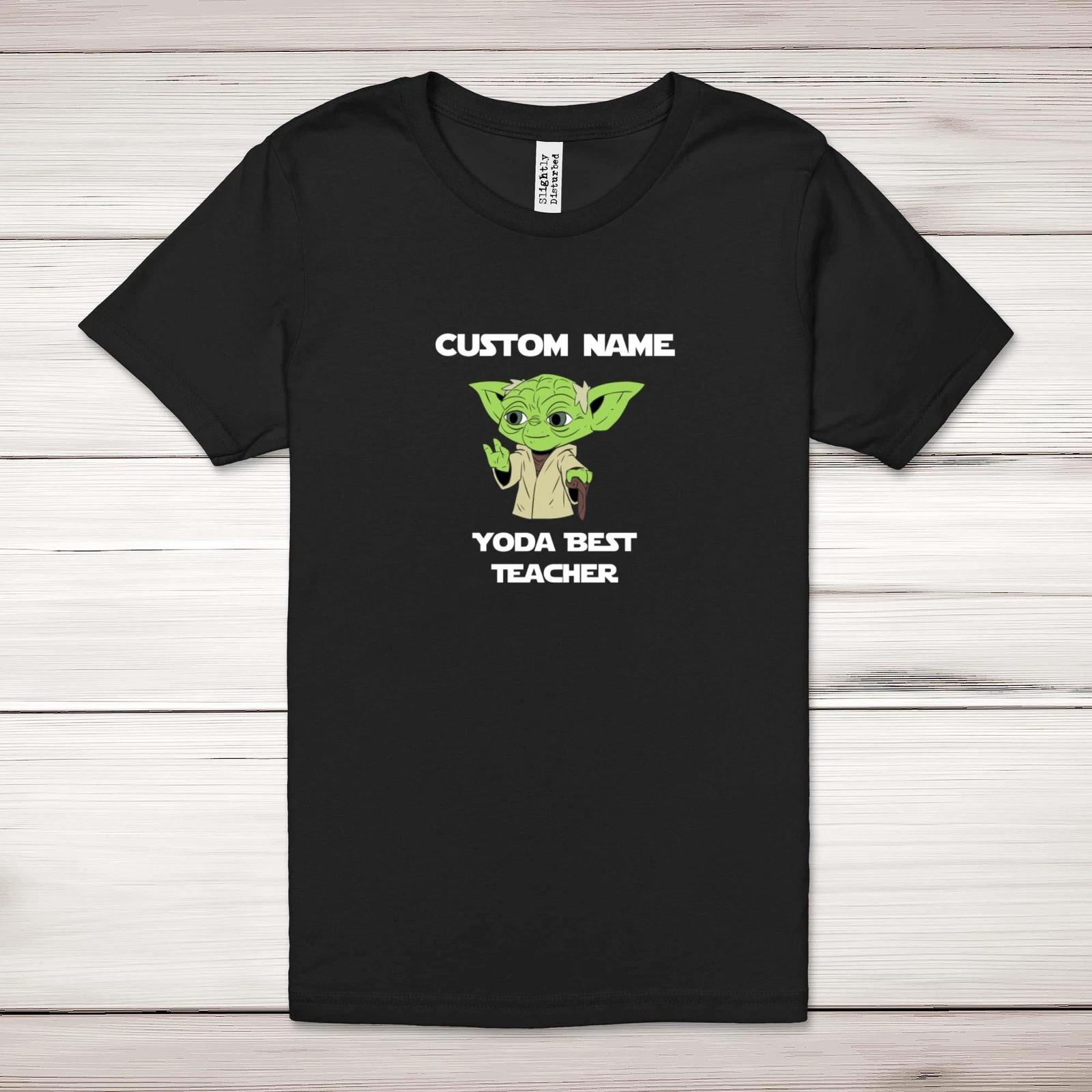 

Personalised Yoda Best Teacher Adult T-Shirt S