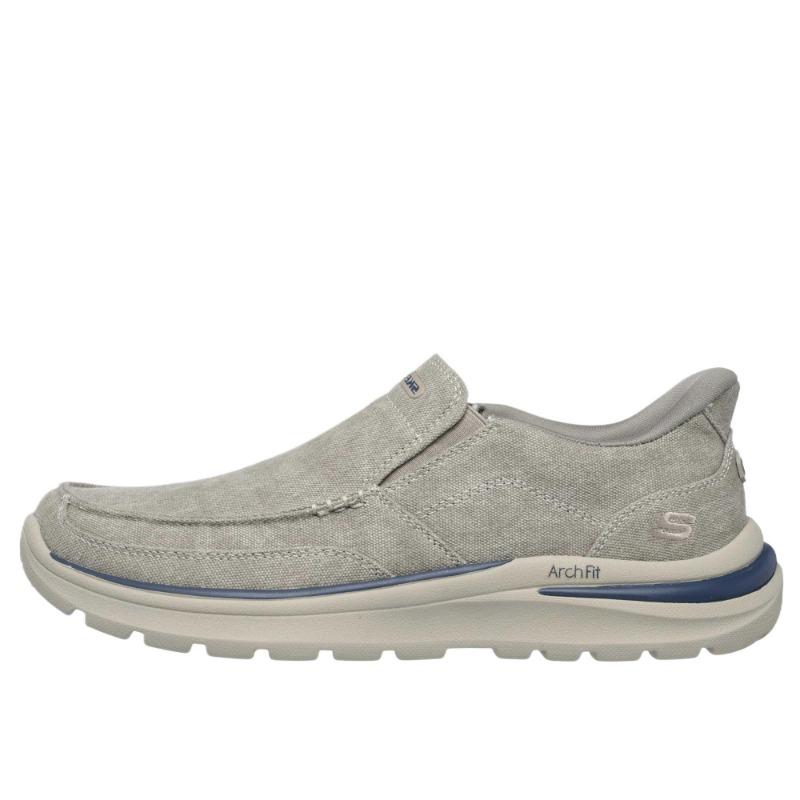 Skechers Arch Fit Superior - Talbert Men Low Top Casual Shoes Brown 205490-TPE 43