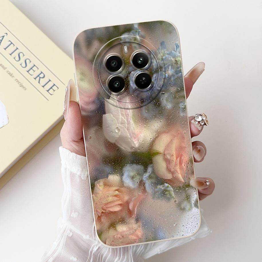 For Realme 12 Pro Plus Case RMX3840 RMX3841 Cover Luxury Marble Soft Silicone Shockproof Funda For Realme 12 12+ 12Pro 12X Coque