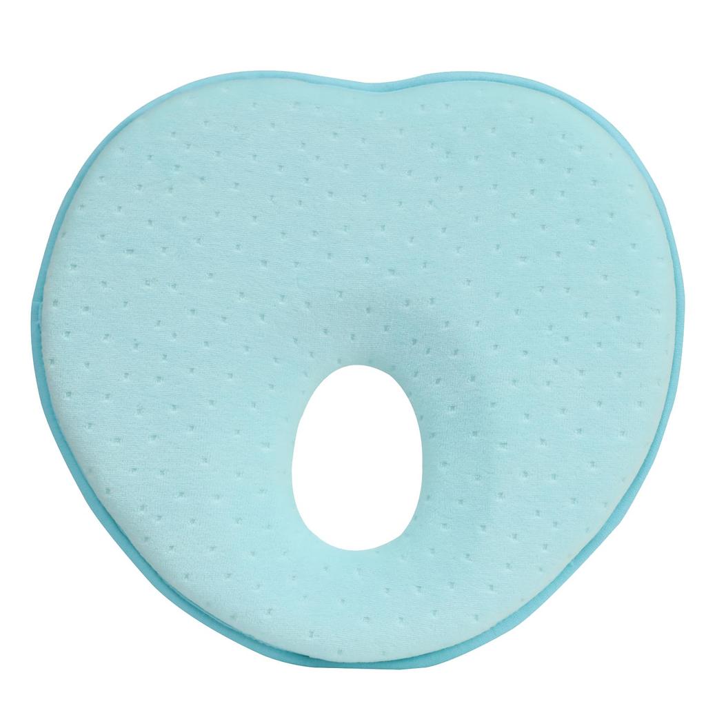 Polštářek s tvarováním hlavičky pro miminka, pomalu se odrážející polyuretanový pěnový spací polštář pro kojence za 0?1 rok starý