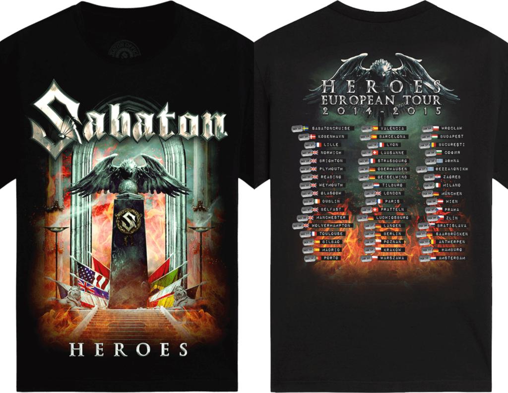 Holidays Belong To Legends T-shirt Sabaton Graphic Men Oversized Y2k T-shirt Harajuku Casual Cotton High-quality Male T-shirts