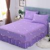 Double Bed Skirt Cotton Bedspreads Cover King Queen Size Bedspread On The Bed1.2/1.5/1.8/2.0M Summer Dustproof Bed Decorations