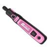 Mini stylo de gravure électrique rose rechargeable avec contrôle de vitesse et batterie au lithium pour le polissage et le meulage des ongles.