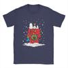 Peanuts Merry Chrismas Snoopy Woodstock TShirt Hipster Men Women Crew Neck Cotton T Shirt Short Sleeve Tees Gift Merchandise