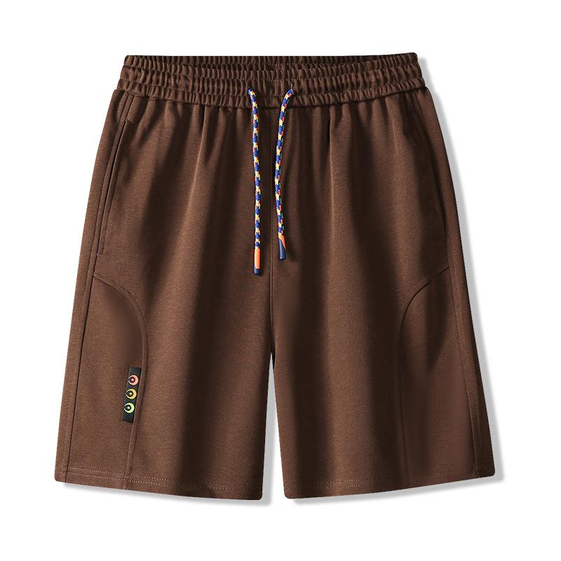 Reine Baumwollshorts für Herren Japanische Übergröße Sportlich Lässig Locker sitzende Overalls Cropped-Hosen