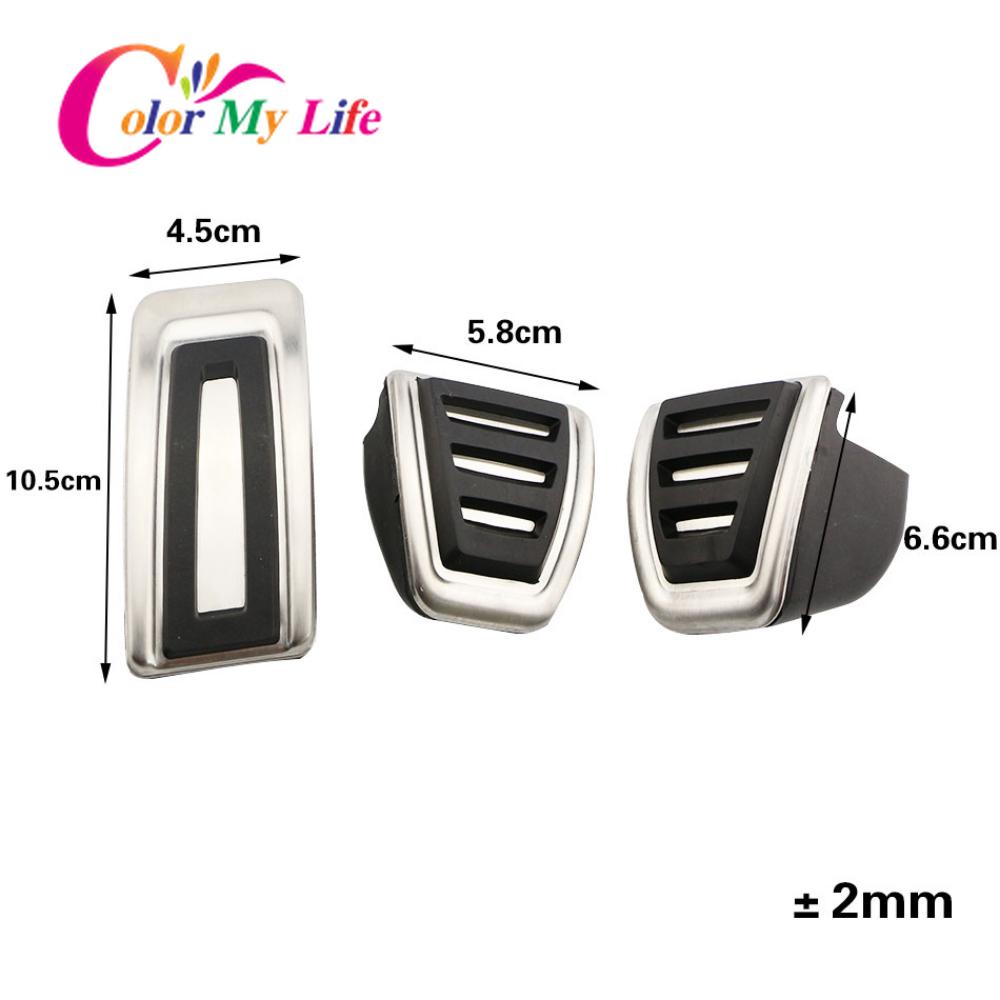 Car Stainless Steel Car Pedal Pedals Cover for Volkswagen VW Passat B8 B9 Limited Edition Variant VIII 2015 -