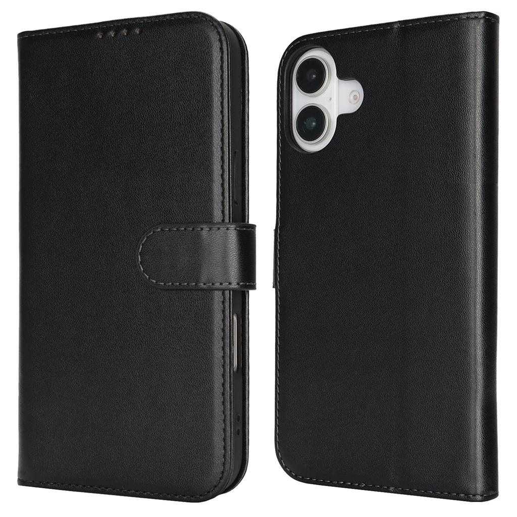 For iPhone 16 Stand Case Shockproof Leather Wallet Phone Cover