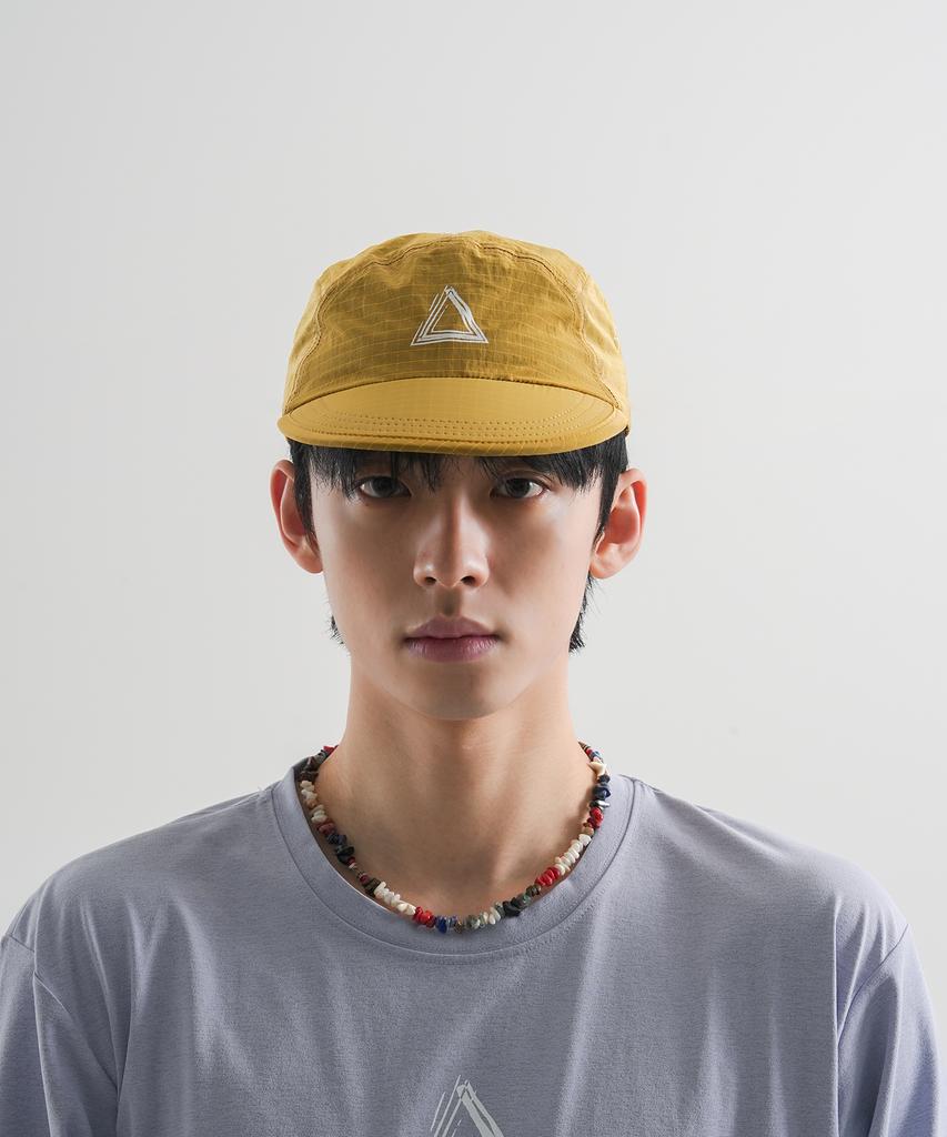 Diadeosaengchyueoli Nylon Rip Check Running Cap (Yellow)