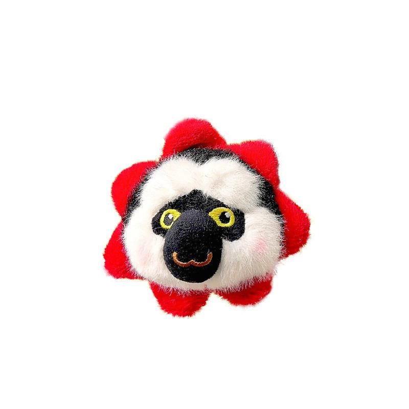 Cute And Fun Plush White Face Monkey Keyring Ideal For Key Accessories And Small Gifts