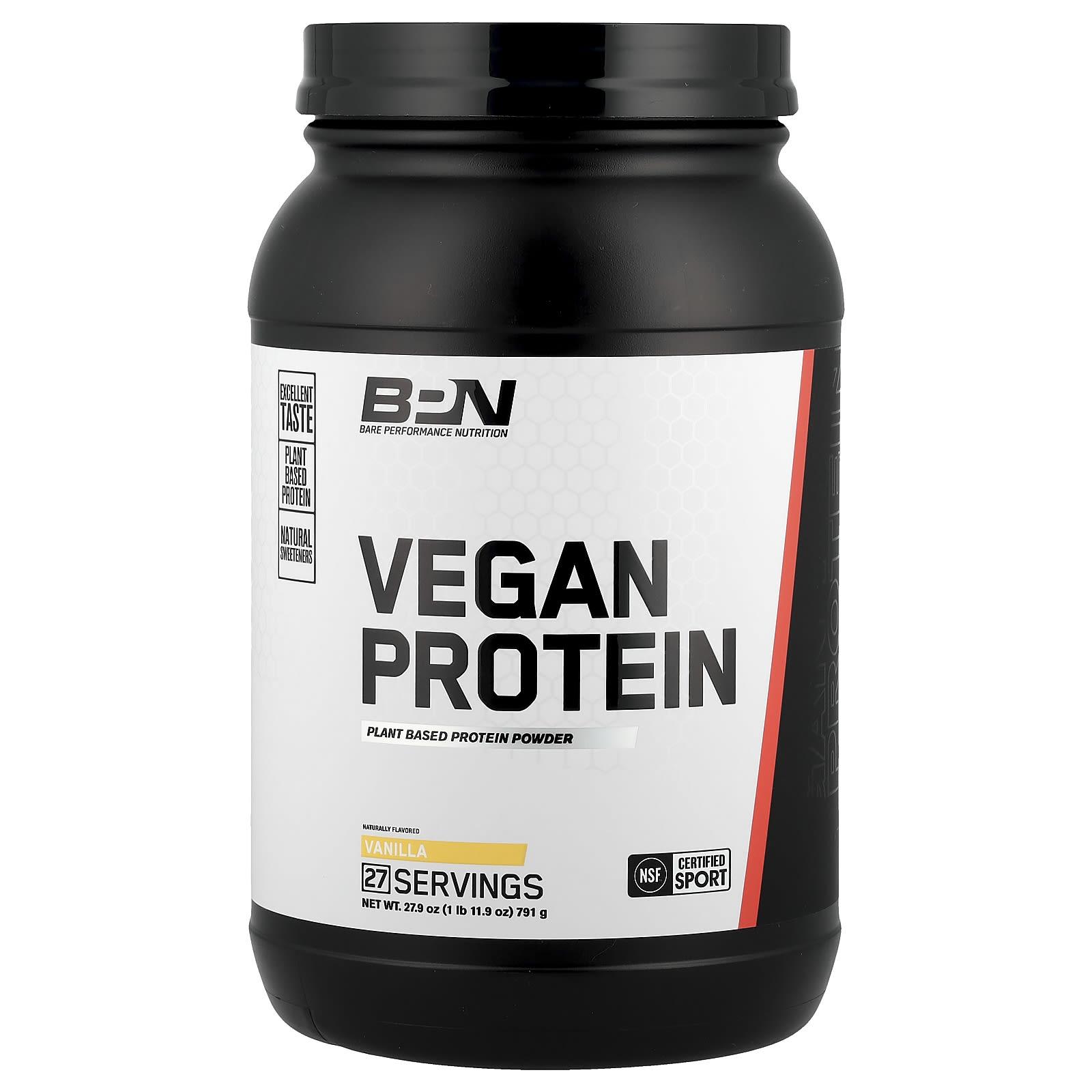 

Vegan Protein, Vanilla, 791G (1Lb 11.9Oz)