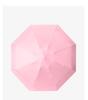 Compact Five-Fold Umbrella: Portable Pocket Sun Capsule with Black Glue Sunscreen, Ultra-Light for Sun and Rain.