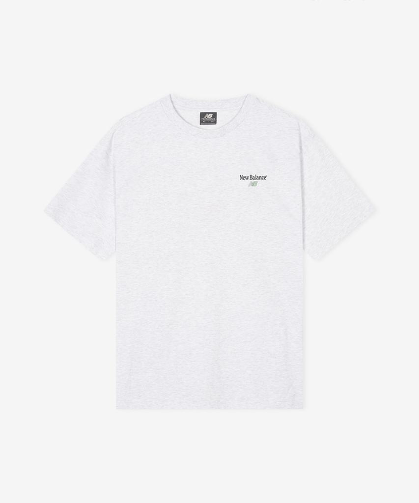 Nyuballanseu Nbneg21503 / Uni Nb Friends Short Sleeve T-Shirt (Ligth Gray)