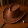 Hat Men's Dad Straw Hat Sun Hat Top Hat Summer Breathable Big Eaves Old Man Sun Hat Bowl Hat