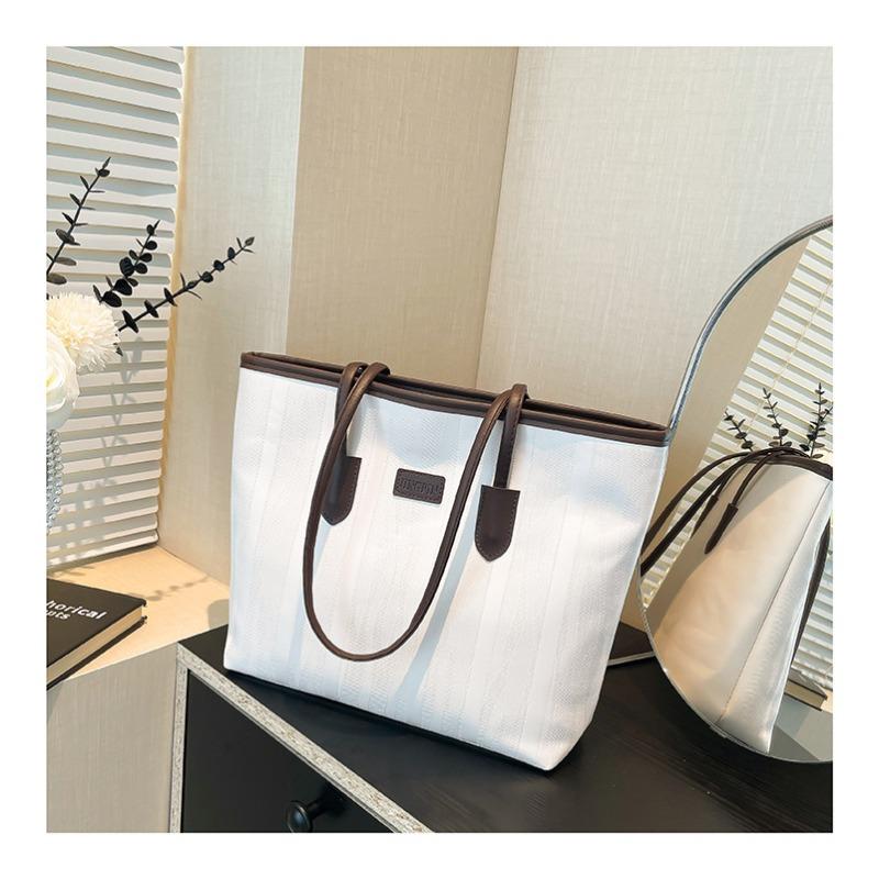 

Сумка-тоут большой вместимости женская сумка новая сумка через плечо модная сумочка большая сумка простая темно-коричневого