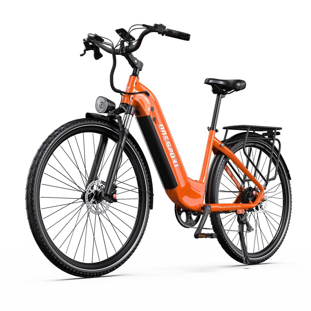 Onesport OT05 Pro Urban Commuting Electric Bicycle With Seat 250W 36V22.5Ah Battery Outdoor Riding E-Bike 28 Inch Tires Multi-Terrain Electric Bike