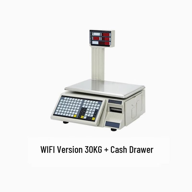 Супермаркет Весы для печати штрих-кодов (Китайская версия)