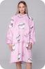 Blanket Sweatshirt Oversize Warm Thick Blanket Sweatshirt 2in1 Sheep Furry [Kb-W15]