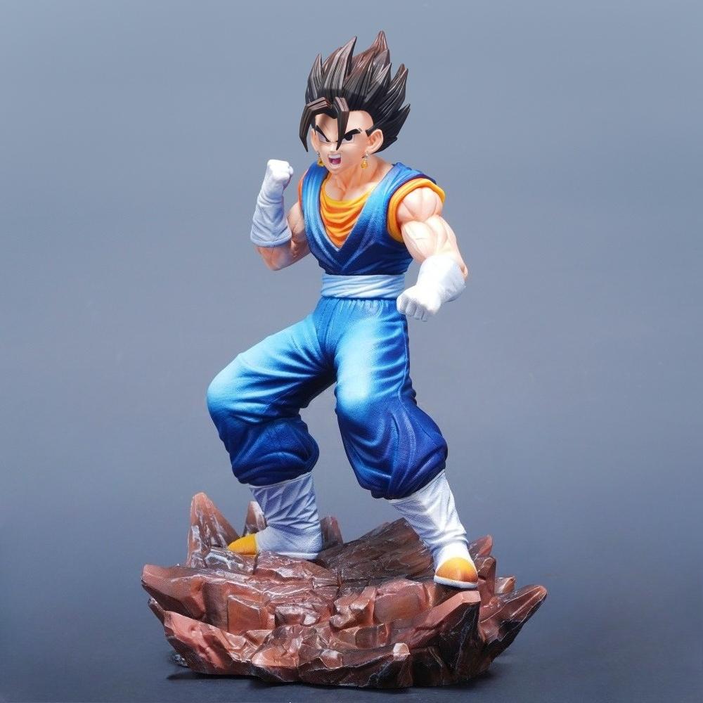 27cm/10.63in Anime Dragon Ball Figure Vegetto Action Figures Pvc Statue Desktop Ornamen Collection Model Toys Gifts