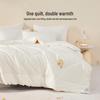 Mercury Home Textiles Gold Soy Pro Anti-Mite Soy Fiber Winter Quilt