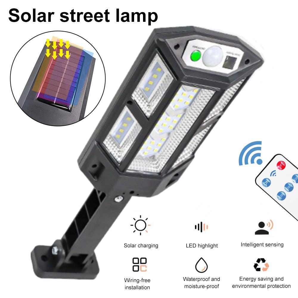 Newest Powerful Solar Lights Outdoor Solar Lamp Of Motion Sensor 3 Mode Waterproof IP65 Solar Garden Light Street Yard Lantern