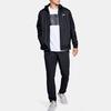 Under Armour Legacy Windbreaker Loose Training Jacket with Hood Men Outerwear Black 1345405-001